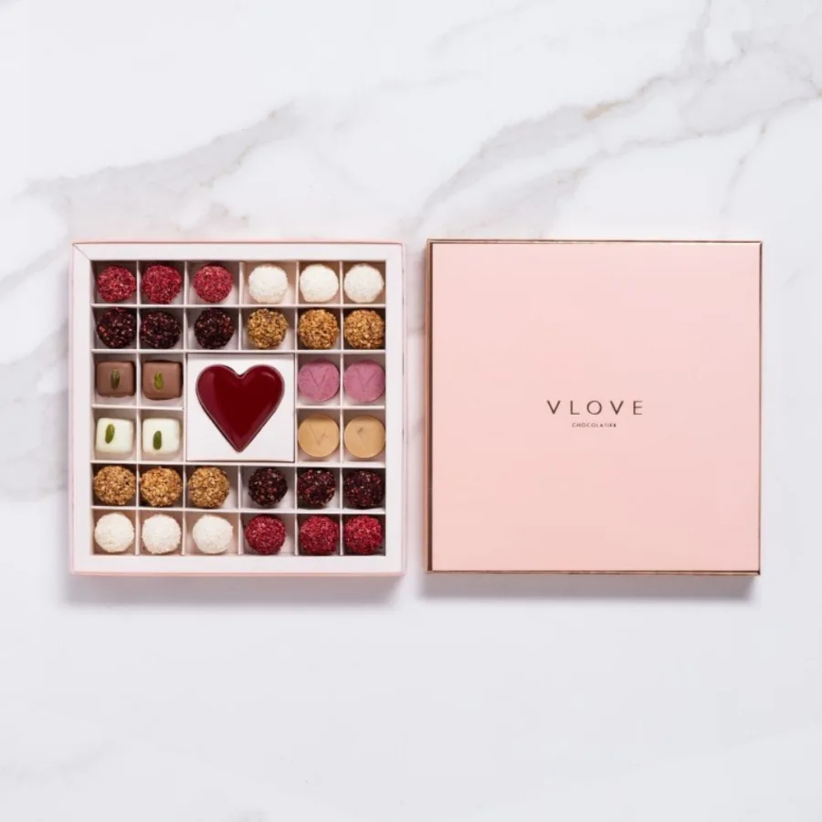 VLOVE ROSE KUTU PREMİUM ÇİKOLATA